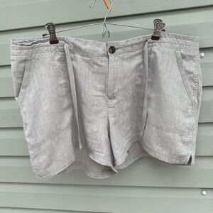 Columbia Hemp Blend Casual Shorts Sz XL